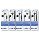 Kit 5 Fones de Ouvido Com Fio e Microfone Preto Philips TAUE101BK/00