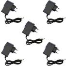 Kit 5 fonte de alimentação 2a 24w biv 12v com led conector p4 galaxy Kit 5 fonte de alimentação 2a 24w biv 12v com led conector p4 galaxy