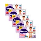 Kit 5 Fraldas Babysec Shortinho Pants Galinha Pintadinha Premium G com 24 unidades