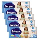 Kit 5 Fraldas Babysec Ultrasec Mega Galinha Pintadinha XG com 30 unidades