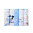 Kit 5 Fraldas Bordadas C/ Bainha 70x65 - Mickey