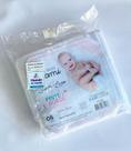 kit 5 Fraldas Pinte e Borde Mami Super Luxo com tecido duplo 70x70cm