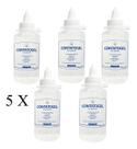 Kit 5 - Frasco De Gel Clinico Para Ultrassons De Imagem, Ecógrafos, Dopplers, Tens e Fes De 100ml