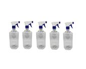 Kit 5 Frasco Pulverizador / Borrifador 1000ml - AZUL E BRANCO