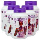 Kit 5 Frascos Amora Negra Chamel 100 Cápsulas de 600mg