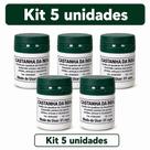 Kit 5 Frascos de Castanha Caseira da Índia Original