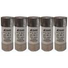 Kit 5 fusivel cartucho rt18 r017 gg63a 500v-50ka 22x58 stark