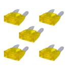 Kit 5 fusivel lamina mini automotivo 20 a Kit 5 fusivel lamina mini automotivo 20 a