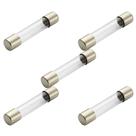 Kit 5 fusivel vidro grande 6a Kit 5 fusivel vidro grande 6a