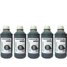 Kit 5 Garrafa De 1L De Tinta Preto Para Recarga Deskjet 673