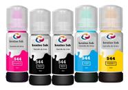 Kit 5 garrafa de tinta 544 Compativel para L3110 / L3150 / L3210 / L3250 / L5190