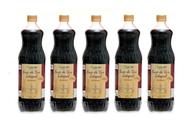 Kit 5 Garrafas 1l Suco Integral Uva Bordô Vinícola Masotti