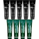 Kit 5 Gel Cartilagem de Tubarão Com 18 Ervas 150g + 4 Pomada Massageadora Fisiofort 150g