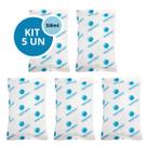 Kit 5 Gelo Gel Bolsa Artificial Reutilizável Flexível Compressa 500g