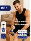 Kit 5 Gelo Spray Alivi Ice My Health 280ml Alívio Imediato para Dores Musculares Torções e Cansaço