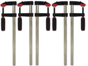 Kit 5 Grampos P/ Carpinteiro Tipo Sargento 300x50x355mm Onetools Kit 5 Grampos P/ Carpinteiro Tipo Sargento 300x50x355mm Onetools