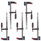 Kit 5 Grampos P/ Carpinteiro Tipo Sargento 80x400mm ON36 Onetools Kit 5 Grampos P/ Carpinteiro Tipo Sargento 80x400mm ON36 Onetools