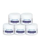 Kit 5 Graxa Silicone Dielétrica Implastec Lubrificantes Especiais IGS200 50g Para Equipamentos De Laboratório