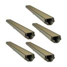 Kit 5 Grelha Invisível Oculta Caixa Coletora Fendi 100x8cm