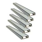 Kit 5 Grelha Linear Invisível com Caixilho 100x8cm Bege GDA Industria e Distribuidora de Fundidos