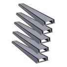 Kit 5 Grelha Linear Invisivel Oculta 3255X5GDA com Caixilho Cinza GDA Industria e Distribuidora