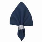 Kit 5 Guardanapo De Tecido Marinho 45x45 Decoração Natalina