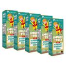Kit 5 ImuniTrix Infantil Vitaminas C D Zinco 5x30ml Morango Flora Nativa
