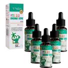 Kit 5 Imuno Kids Vit A D3 C B6 B9 B12 Zinco 5x30 ml Morango Floral Ervas do Brasil Kit 5 Imuno Kids Vit A D3 C B6 B9 B12 Zinco 5x30 ml Morango Floral Ervas do Brasil