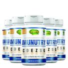 Kit 5 Imunutry Zinco, Selênio, Glutamina, Própolis e Vitaminas C, D e E Unilife 60 cápsulas
