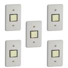 Kit 5 Interruptor Bipolar Paralelo 250V Silentoque 2108 Pial