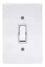 Kit 5 Interruptor Completo Branco Bivolt 4x2 Veltra