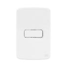 Kit 5 Interruptor Paralelo 10A 250V Com placa 4x2 Branco Weg Composé 13272419