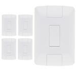 Kit 5 Interruptores 1 Tecla Simples 6A Aria - Tramontina