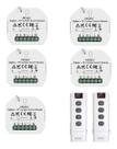 Kit 5 Interruptores Cortina Zigbee + 2 Controles Kit 5 Interruptores Cortina Zigbee + 2 Controles
