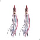 Kit 5 Iscas Artificiais Lulas Para Robalo Black Bass Sargo