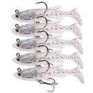 kit 5 Iscas Artificiais movimento Realista soft shad bait kit 5 Iscas Artificiais movimento Realista soft shad bait