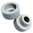 Kit 5 Isolador Cerâmico Tipo Arruela de encaixe 23mm X furo de 8mm Altas Temperaturas