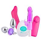 Kit 5 Itens Sexshop Com Vibrador Ponto G + Estimulador Multivelocidade + Egg Masturbador Masculino + Plug Anal