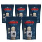 Kit 5 Jimo Limpa Máquinas Concentrado Detergente Uso Geral 10x20g Remove Resíduos Sujeiras Pastilha Sem Cloro Limpador Uso Geral Detergente
