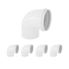 Kit 5 Joelho Para Esgoto De Pvc 50mm X 90º - Tigre