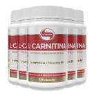 Kit 5 L Carnitina B6 Vitafor 120 Cápsulas Kit 5 L Carnitina B6 Vitafor 120 Cápsulas