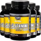 Kit 5 L-Glutamina 100% pura 120 cápsulas Unilife