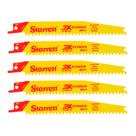 Kit 5 Lâmina Serra Sabre Para Gesso Drywall 15cm VB66 Starrett
