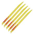 Kit 5 Lâminas Serra Sabre Corte de Madeira 30 CM BT 123 Starrett