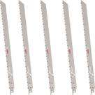 Kit 5 Lâminas Serra Sabre Inox Açougue S1211k Bosch