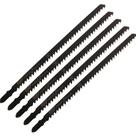 Kit 5 Lâminas Tico Tico Longa 18cm Plástico Madeira 6dpi