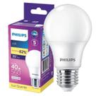 Kit 5 Lampada Bulbo Philips 7w Luz Quente 3000K Amarela E27 Kit 5 Lampada Bulbo Philips 7w Luz Quente 3000K Amarela E27