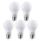 Kit 5 Lâmpada Econ. Led Bulbo E 27 9w 3000k Br Quente Osram Cor Da Luz Branco-quente 110v/220v