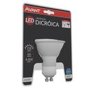 Kit 5 Lampada Led Dicroica Mr16 Gu10 4,8w Branco Frio 6500k