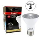 Kit 5 Lâmpada Led Par20 7w Luz Neutra 4000k Bivolt E27 Avant Kit 5 Lâmpada Led Par20 7w Luz Neutra 4000k Bivolt E27 Avant